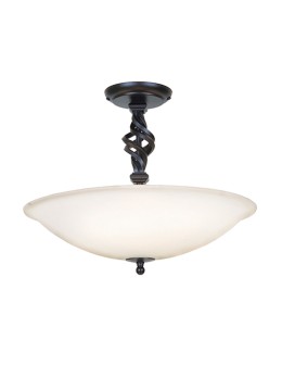 Elstead Lighting Interior ceiling PEMBROKE 3x60W E14 PB/SF/A BLACK.