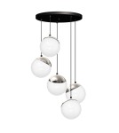 Pendant lamps - Milagro SFERA 5xE14 pendant lamp MLP8885 - product 1