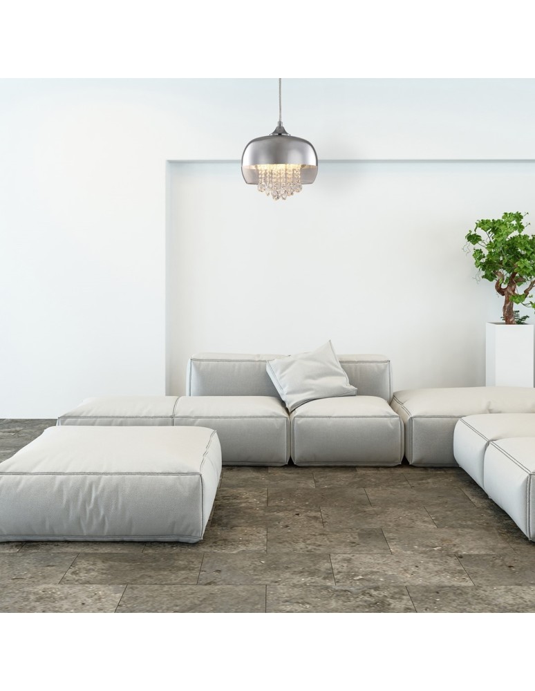 Pendant lamps - Milagro LUNA 1xE14 LED Pendant Lamp ML3802 - product kolory-swiatla.pl 6