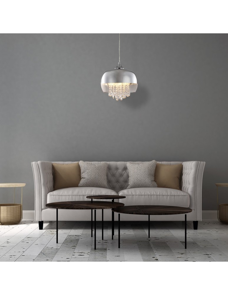 Pendant lamps - Milagro LUNA 1xE14 LED Pendant Lamp ML3802 - product kolory-swiatla.pl 7