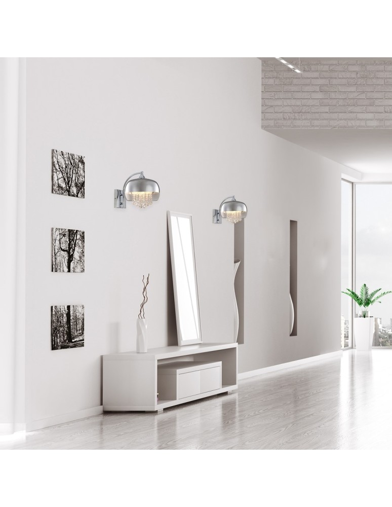 Glamour wall lamps - Milagro Wall lamp LUNA 1xE14 LED ML3803 - product kolory-swiatla.pl 4