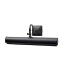 Wall lamps over a painting - Elstead PICTURE LIGHT 2x40W E14 PL1/20 BLK Wall lamp. - product 1