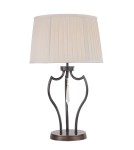 Table lamps with lampshade - Elstead PIMLICO 1x60W E27 PM/TL DB Table lamp - product 1