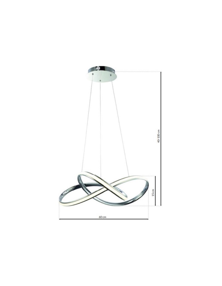 Pendant lamps - Milagro CAPPIO 36W LED Pendant Lamp ML3806 - product kolory-swiatla.pl 9