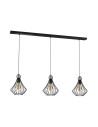 Milagro Lampa wisząca JEWEL BLACK 3xE27 MLP4209