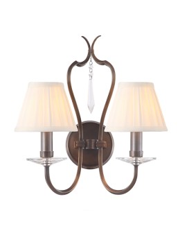 Elstead PIMLICO 2x60W E14 PM2 DB Wall lamp. - product 2