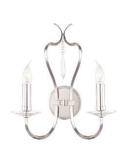 Elstead PIMLICO 2x60W E14 PM2 PN Wall lamp.