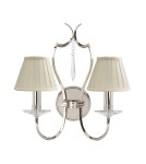 Chandelier wall lamps - Elstead PIMLICO 2x60W E14 PM2 PN Wall lamp. - product 2