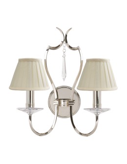 Elstead PIMLICO 2x60W E14 PM2 PN Wall lamp. - product 2