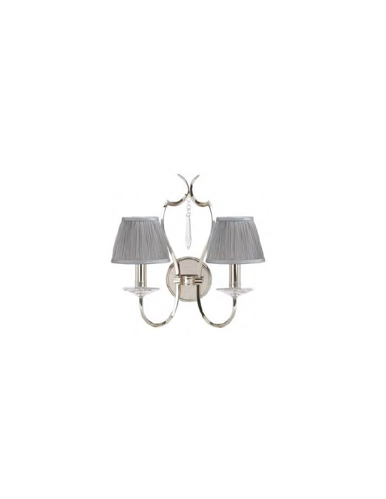 Chandelier wall lamps - Elstead PIMLICO 2x60W E14 PM2 PN Wall lamp. - product kolory-swiatla.pl 3