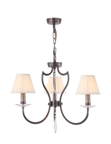 Elstead PIMLICO 3x60W E14 PM3 DB Pendant. - product 2