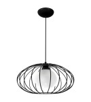 Milagro Lampa Wisząca KRONOS BLACK 1xE14 MLP4422