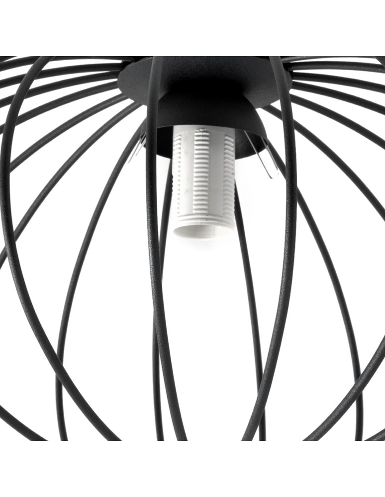 Milagro Lampa Wisząca KRONOS BLACK 1xE14 MLP4422