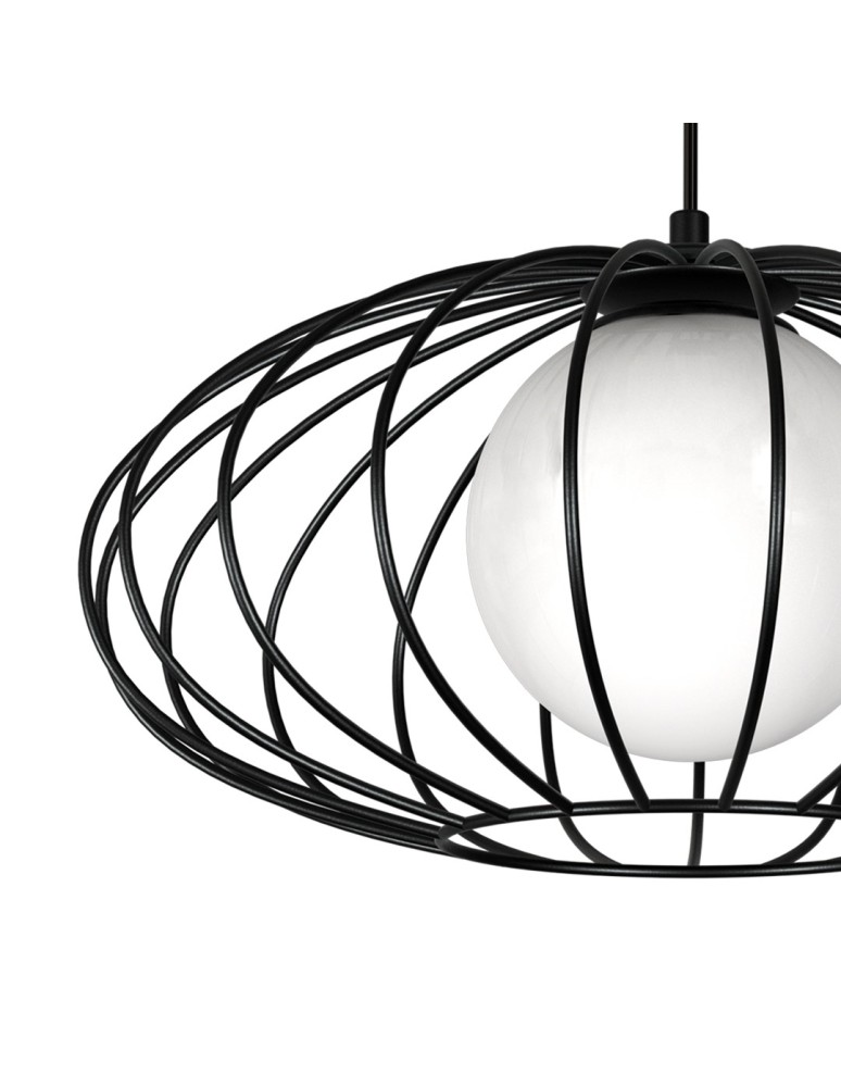 Milagro Lampa Wisząca KRONOS BLACK 1xE14 MLP4422