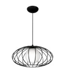 Milagro Lampa Wisząca KRONOS BLACK 1xE14 MLP4422