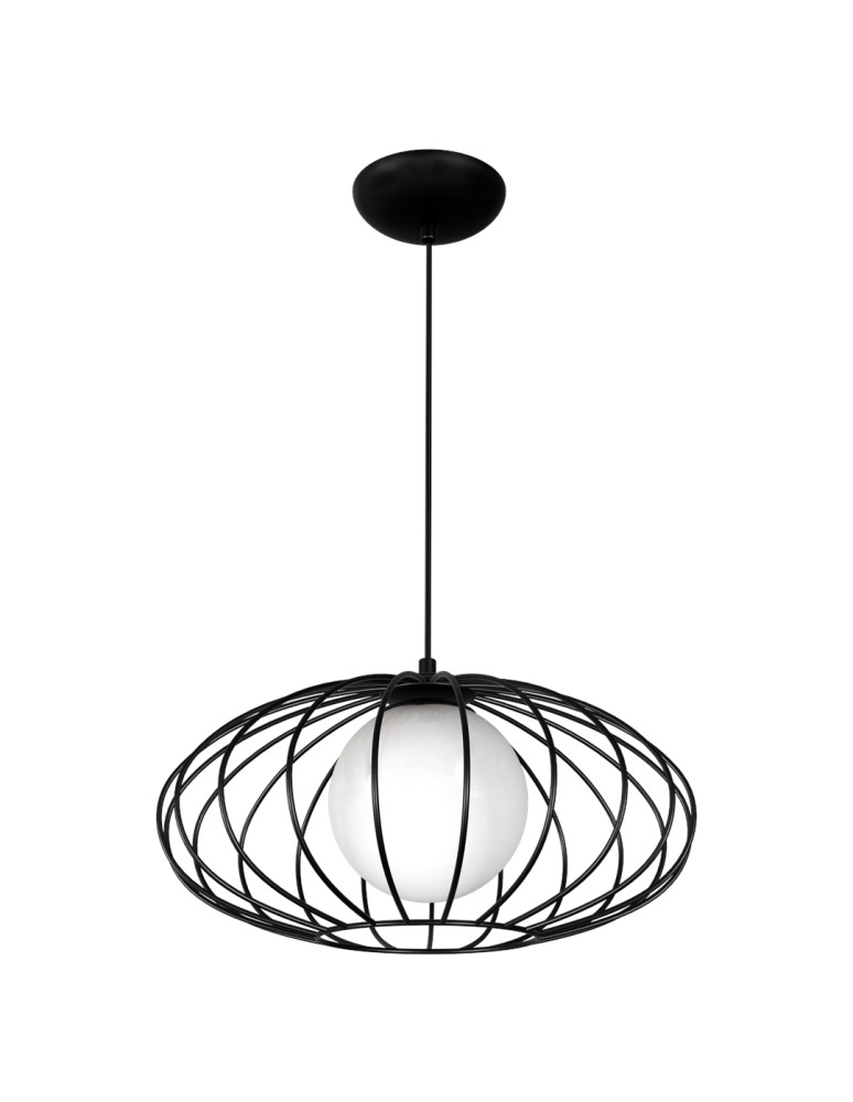 Milagro Lampa Wisząca KRONOS BLACK 1xE14 MLP4422