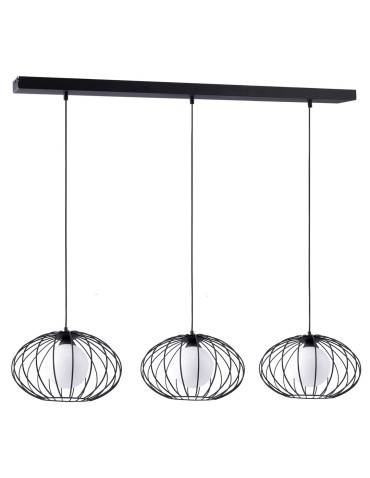 Milagro KRONOS BLACK 3xE14 Pendant Lamp MLP4424
