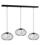 Milagro Lampa Wisząca KRONOS BLACK 3xE14 MLP4424