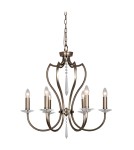 Chandelier chandeliers - Elstead PIMLICO 6x60W E14 PM6 DB Pendant. - product 1