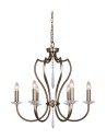 Elstead PIMLICO 6x60W E14 PM6 DB Pendant.