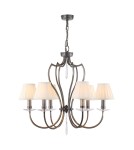 Chandelier chandeliers - Elstead PIMLICO 6x60W E14 PM6 DB Pendant. - product 2