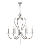 Chandelier chandeliers - Elstead PIMLICO 6x60W E14 PM6 PN Pendant. - product 1