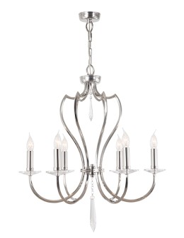 Elstead PIMLICO 6x60W E14 PM6 PN Pendant.