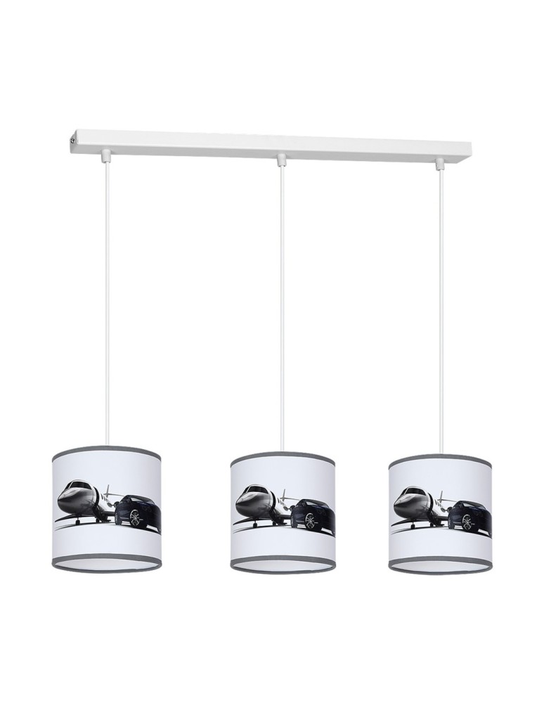 Children's pendant lamps - Milagro JET 3xE27 Pendant Lamp MLP4327 - product kolory-swiatla.pl 1
