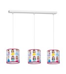 Children's pendant lamps - Milagro PRINCESS Pendant Lamp 3xE27 MLP4307. - product 1