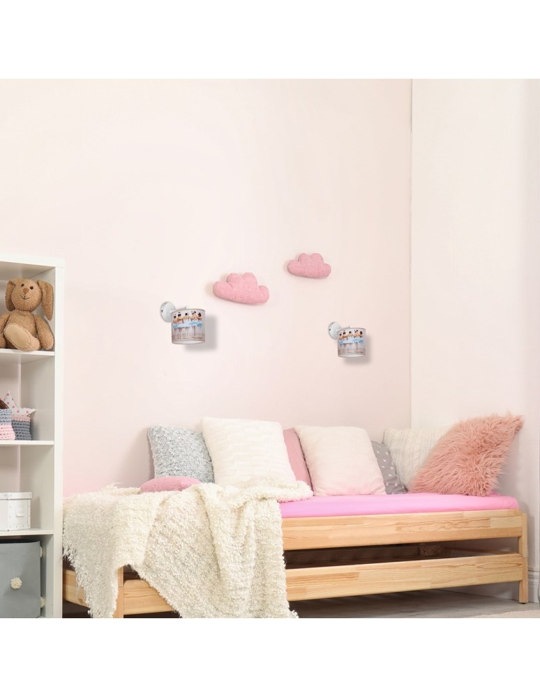 Children's wall lamps - Milagro Wall lamp BALLERINA 1xE27 MLP4310 - product kolory-swiatla.pl 5
