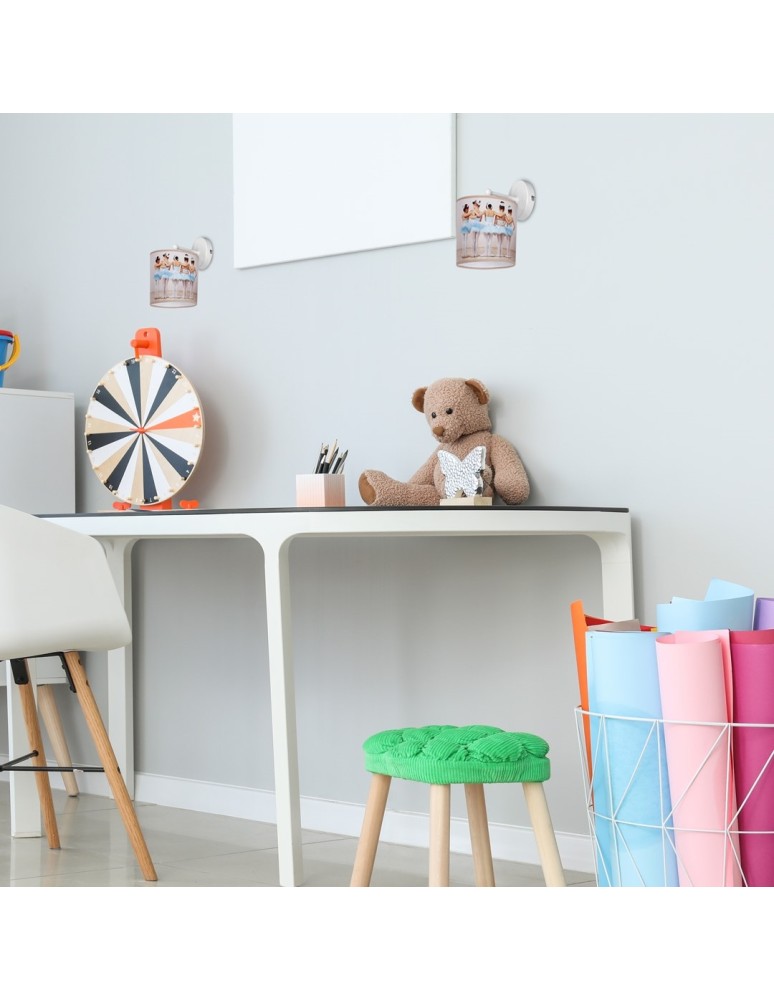 Children's wall lamps - Milagro Wall lamp BALLERINA 1xE27 MLP4310 - product kolory-swiatla.pl 6