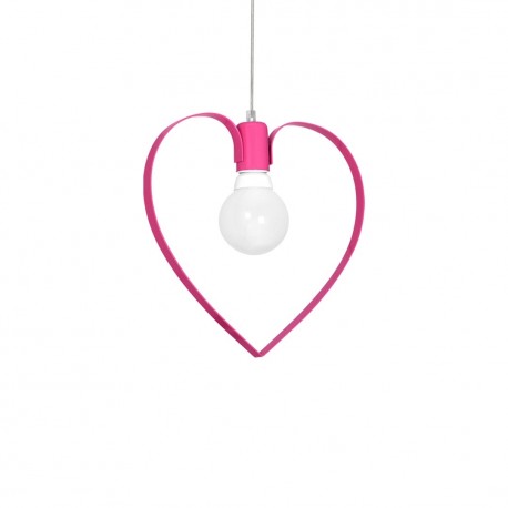 Milagro Lampa wisząca AMORE DARK PINK 1xE27 MLP9956