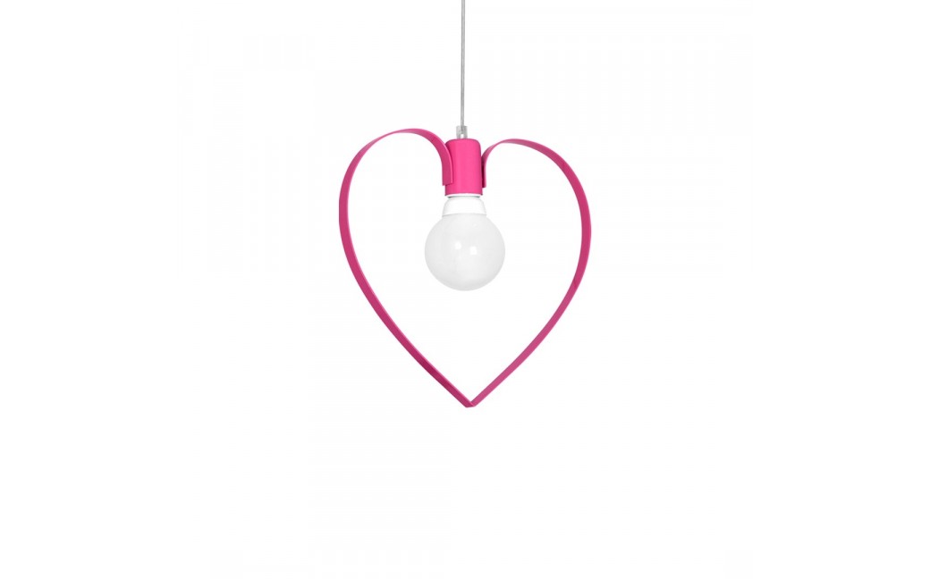 Milagro Lampa wisząca AMORE DARK PINK 1xE27 MLP9956