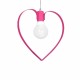 Milagro Lampa wisząca AMORE DARK PINK 1xE27 MLP9956