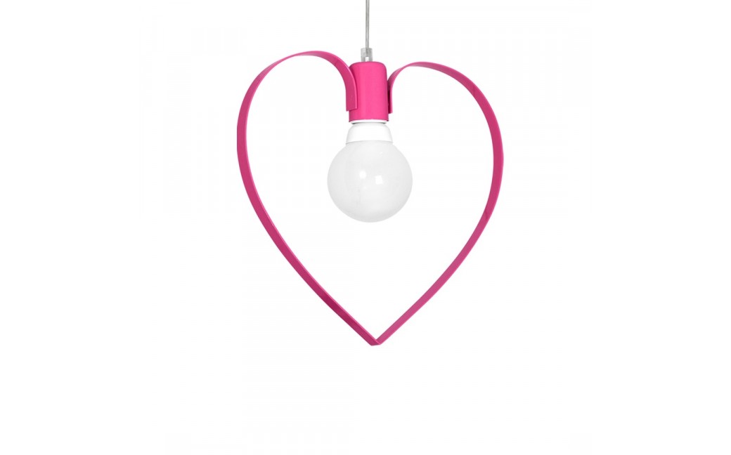 Milagro Lampa wisząca AMORE DARK PINK 1xE27 MLP9956