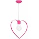 Milagro Lampa wisząca AMORE DARK PINK 1xE27 MLP9956