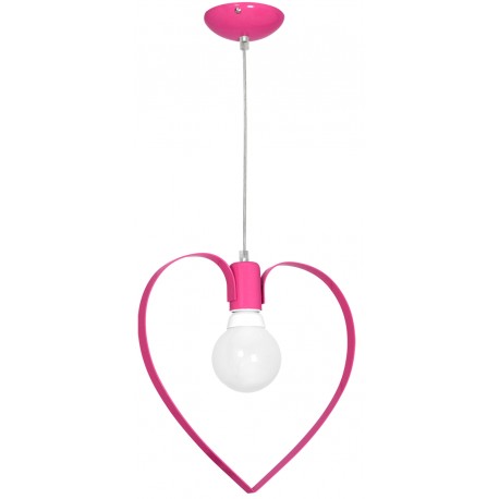 Milagro Lampa wisząca AMORE DARK PINK 1xE27 MLP9956