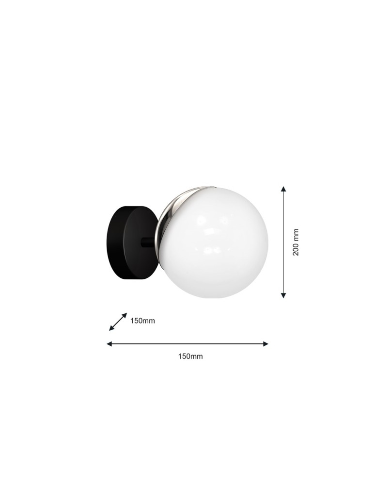 Milagro Kinkiet SFERA 1xE14 MLP8870