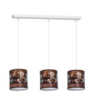 Children's pendant lamps - Milagro TEDDY BEAR Pendant Lamp 3xE27 MLP4322. - product 1