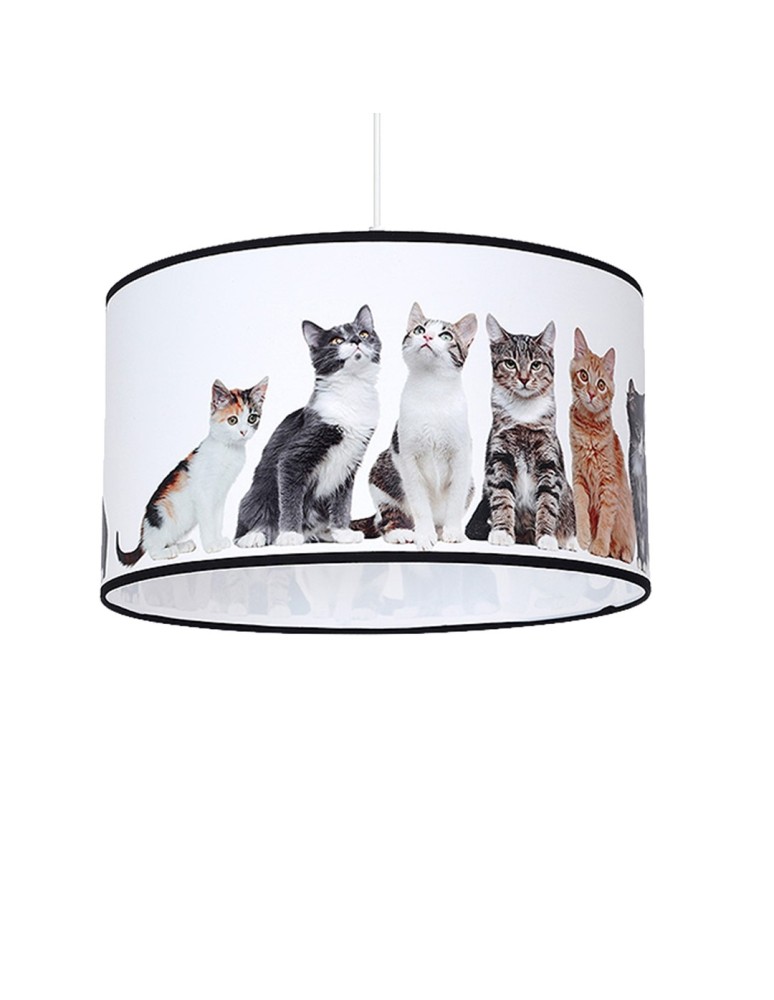 Children's pendant lamps - Milagro CATS Pendant Lamp 1xE27 MLP4281 - product kolory-swiatla.pl 4