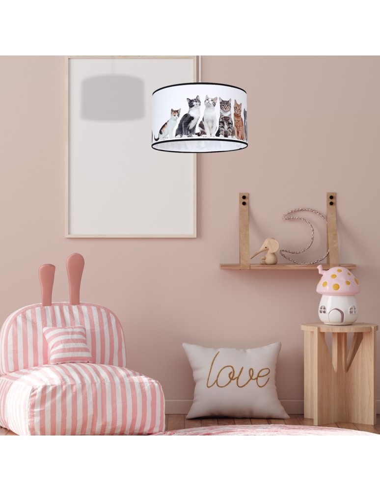Children's pendant lamps - Milagro CATS Pendant Lamp 1xE27 MLP4281 - product kolory-swiatla.pl 7