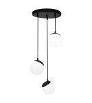Milagro Lampa wisząca SFERA BLACK 3xE14 MLP8868
