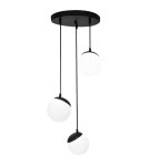 Milagro Lampa wisząca SFERA BLACK 3xE14 MLP8868