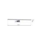 Bathroom wall lamps - Milagro SHINE CHROME 80cm 15W LED wall lamp ML3809 - product 7