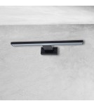 Bathroom wall lamps - Milagro Wall lamp SHINE BLACK 30cm 7W LED ML4378 - product 5