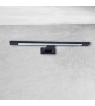 Bathroom wall lamps - Milagro Wall lamp SHINE BLACK 40cm 7W LED ML4379 - product 5