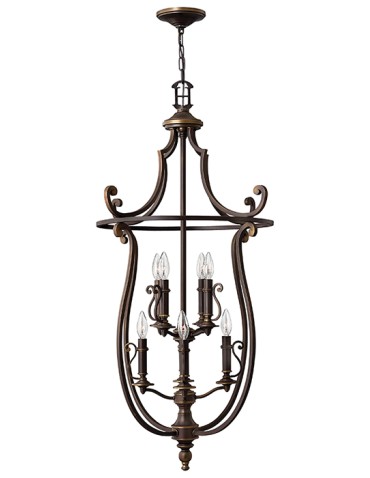 Hinkley PLAYMOUTH 8x60W E14 HK/PLYMOUTH8/P Pendant.