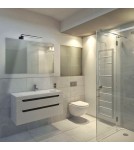 Bathroom wall lamps - Milagro SHINE BLACK 45cm 11W LED wall lamp ML4380 - product 5