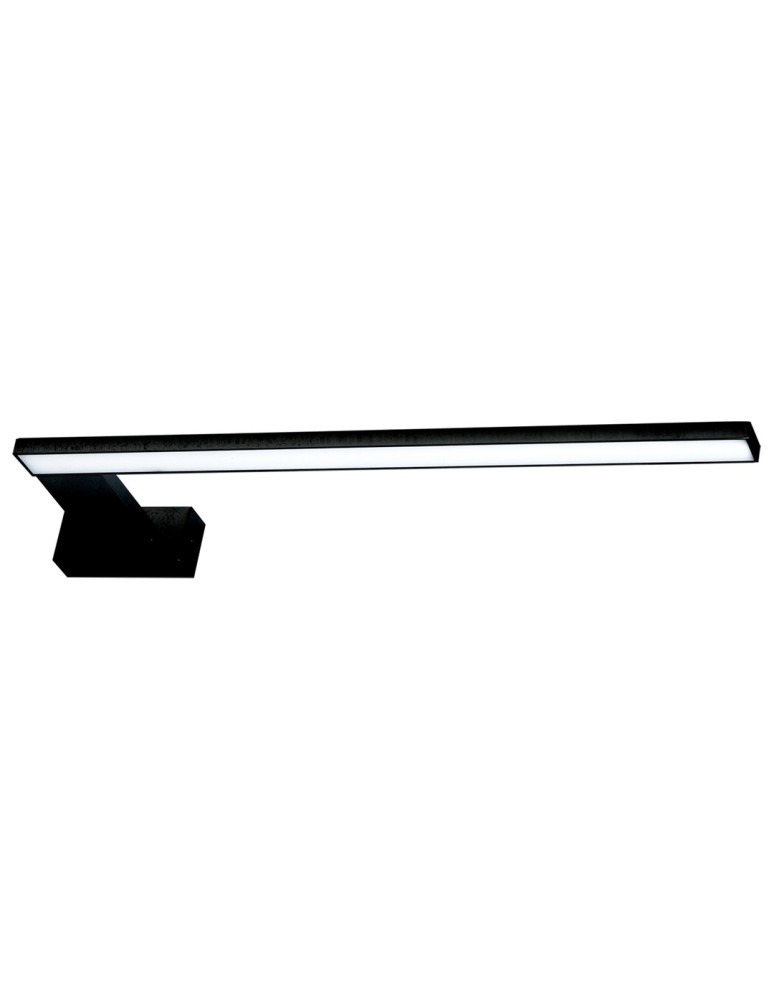 Bathroom wall lamps - Milagro SHINE BLACK 45cm 11W LED wall lamp ML4381 - product kolory-swiatla.pl 2