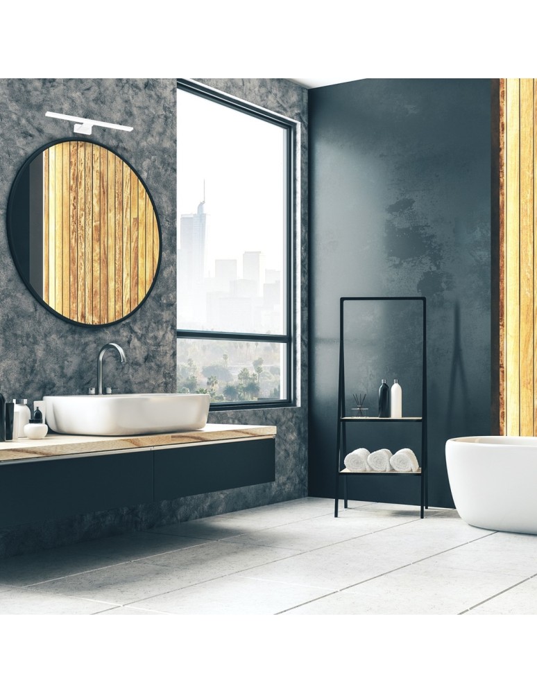 Bathroom wall lamps - Milagro SHINE WHITE 30cm 7W LED wall lamp ML3874 - product kolory-swiatla.pl 6